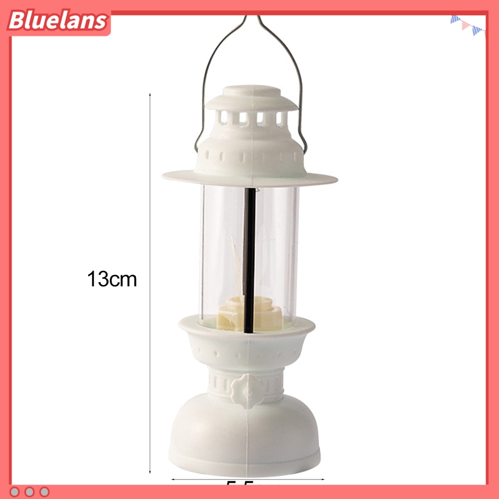 (In Stock) Lampu Gantung LED Bentuk Lilin Bahan Plastik Gaya Retro