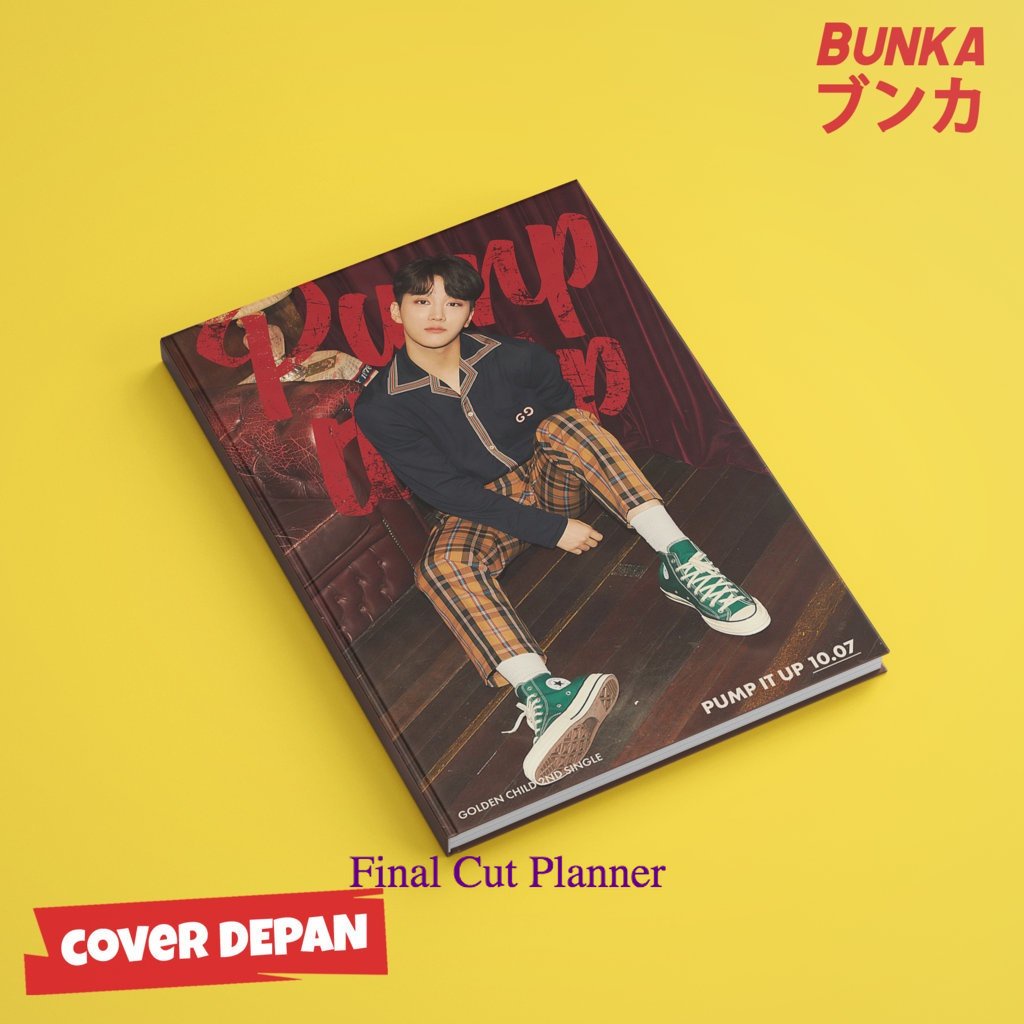 

Notebook KPOP Golden Child Pump Joochan Hardcover A5 Buku Tulis Catatan Notes Agenda Planner Jurnal planner