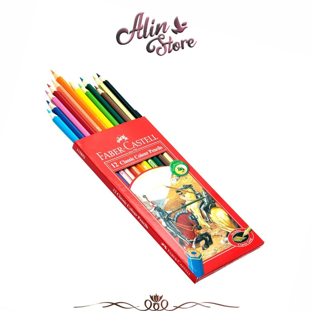 

Pensil Warna 12 Warna Classic 12 L Faber Castell 115852