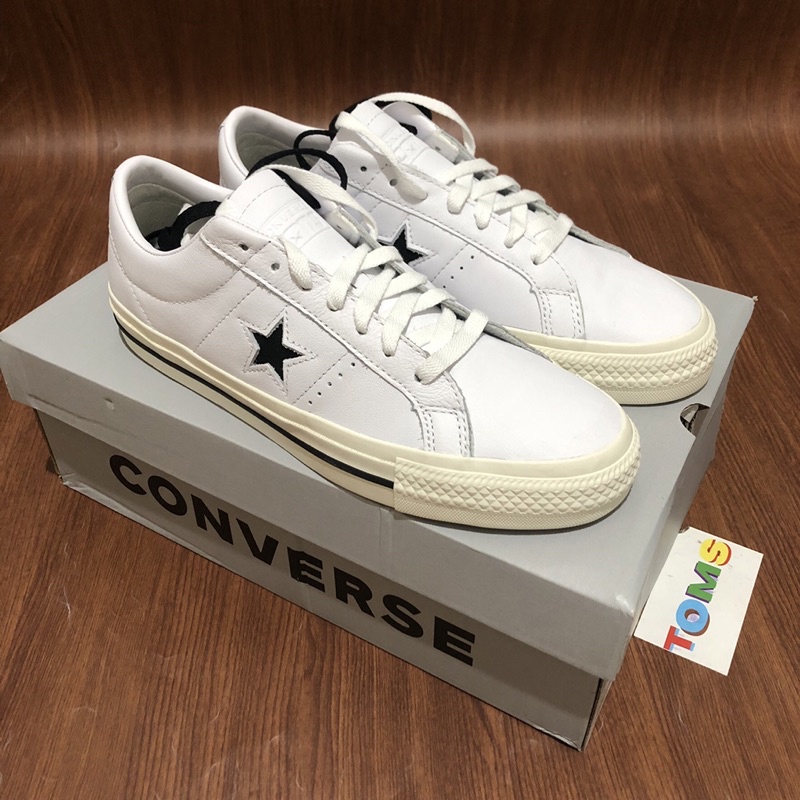 Converse One Star Pro White Leather Original Resmi PT MAP