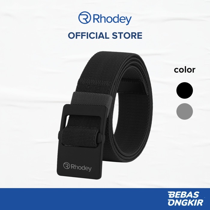 Rhodey Lightness ~ Gesper Anti Xray Non-Metal ~ Tactical Webbing Belt ~ Sabuk Canvas ~ Ikat Pinggang Outdoor