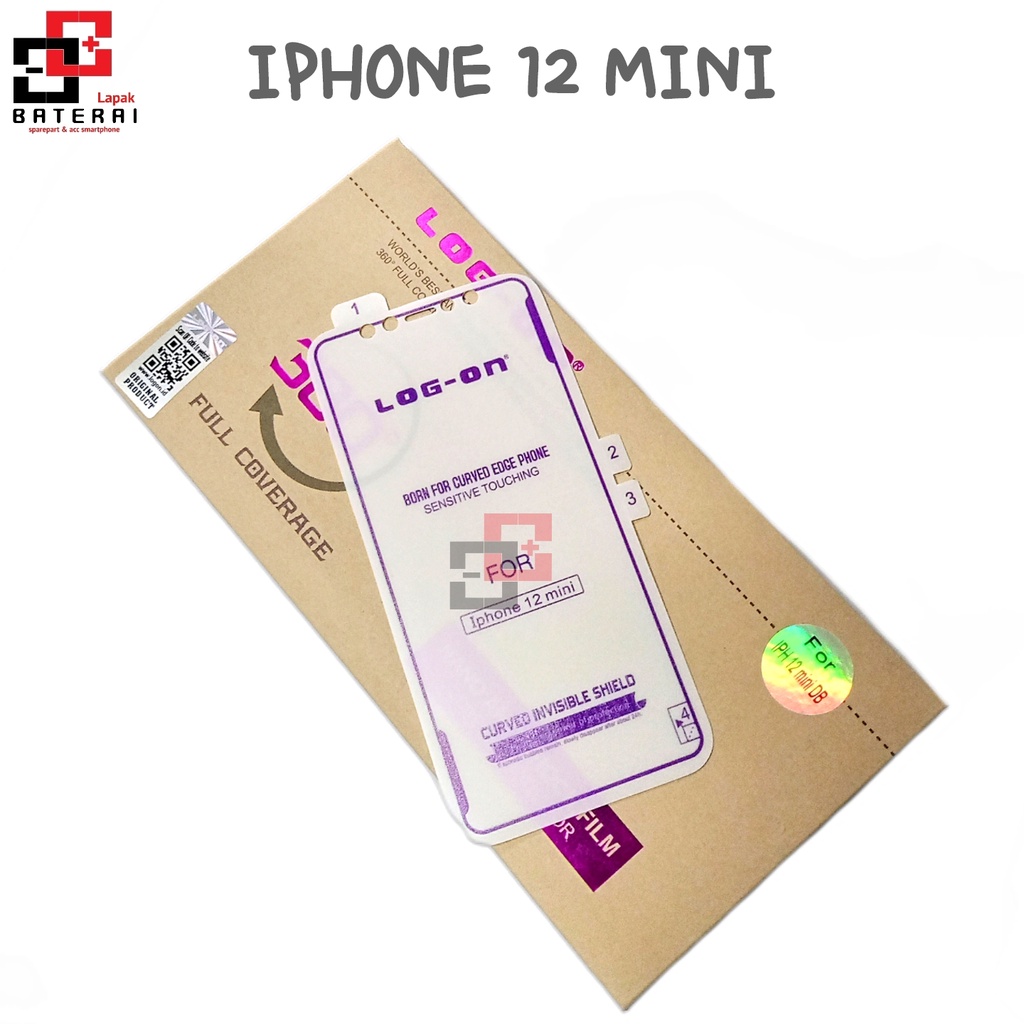 LOG - ON Anti Gores Hydrogel IPHONE 12 Mini