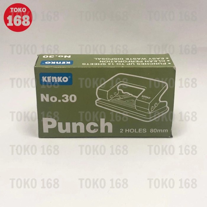 

Kusus Hari Ini Kenko Punch / Pembolong No.30 (Pcs) Hemat