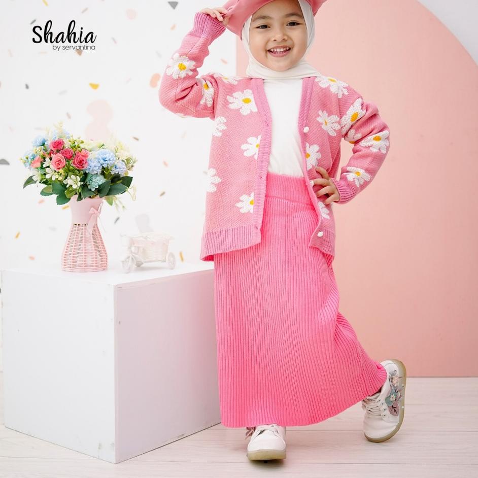 Terbaru SHAHIA - Flo Cardigan Couple Kids & Mommy