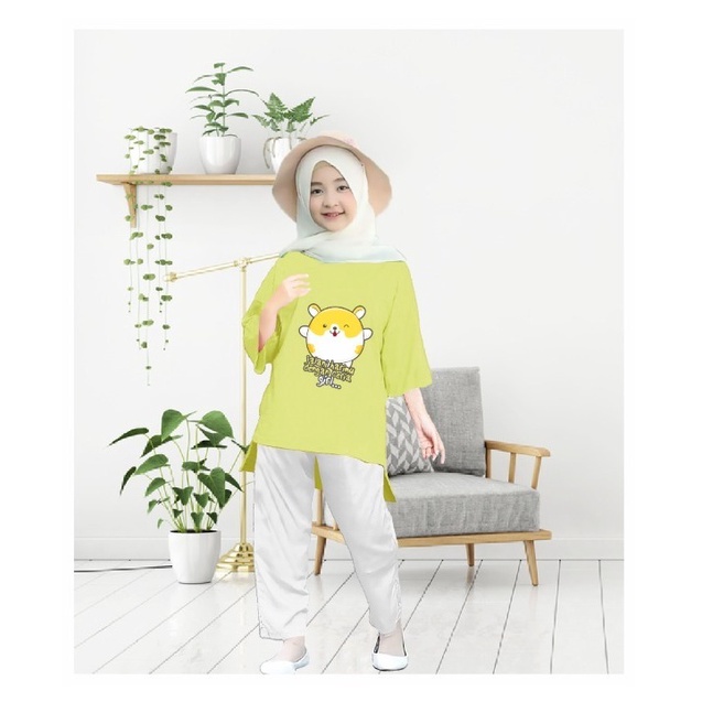 Tunik Anak kucing Ceria