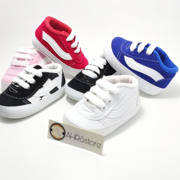 Tren Terbaru Sepatu Bayi Laki laki 0 12 Bulan Prewalker Anak Perempuan Murah Vans