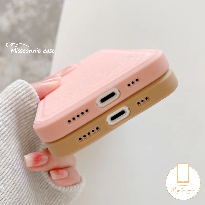 Soft Case Bahan Kulit Imitasi Matte Untuk iPhone 11 Pro MAX 7Plus 8Plus XR 12 13 14 Pro MAX X XS MAX SE 2020