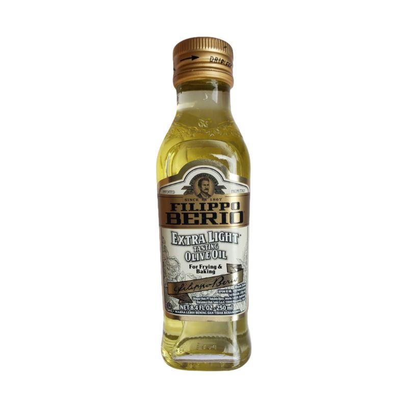 

filippo berio extra light olive oil 250ml minyak zaitun