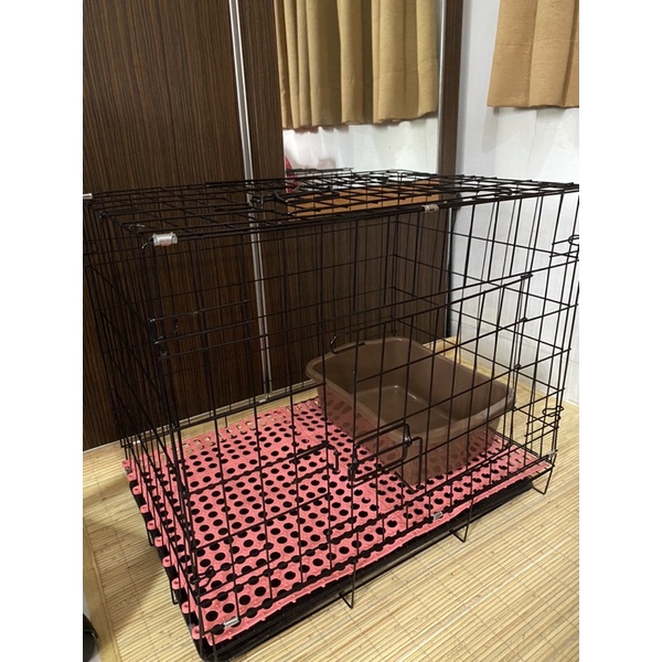 Kandang Kucing kandang anjing kandang kelinci Kandang Besi Lipat Bekas Like New. Pet cage Baru pakai