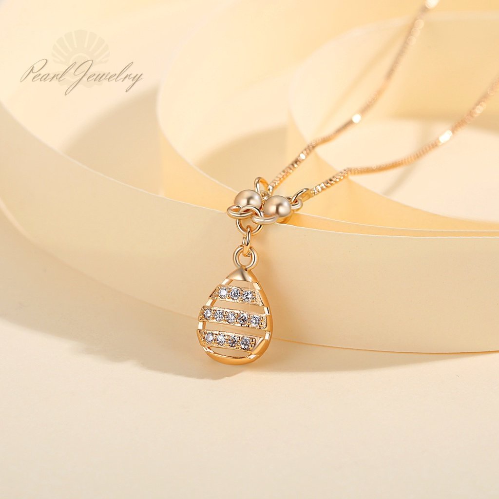 Y625 [COD✔] Kalung Titanium Lapis Emas Wanita Kalung Fashion Korea Kalung Wanita Korea