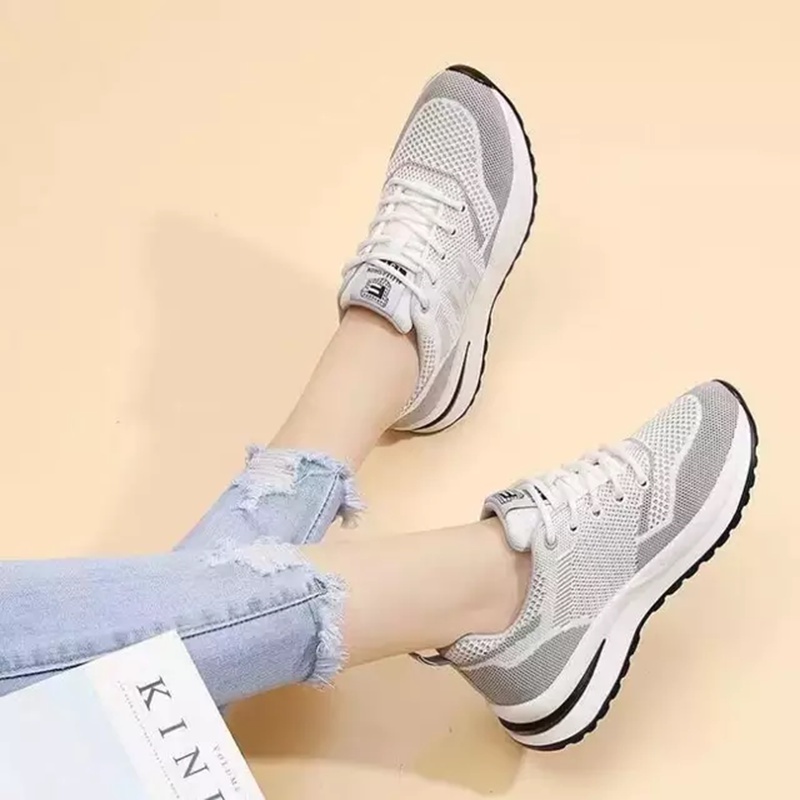 Sepatu Sneakers Wanita Design Terbaru Premium Import- H-5