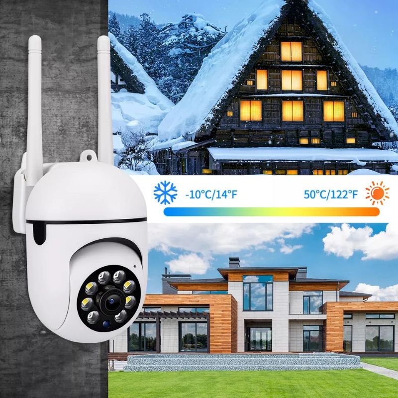 NEW IP CAM V380 MINI WIRELESS HD 1080P PTZ SPEED DOME 8MP CAMERA WIFI IN/OUT