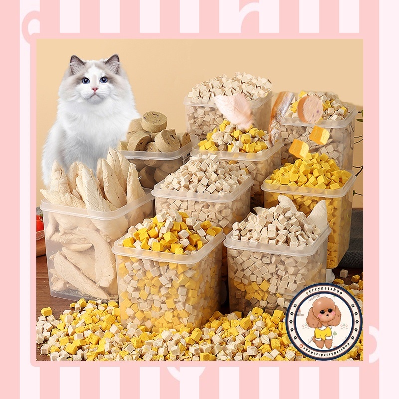 Snack Freeze dried Makanan Petfood Dengan Bahan Alami Untuk Anjing Dan Kucing