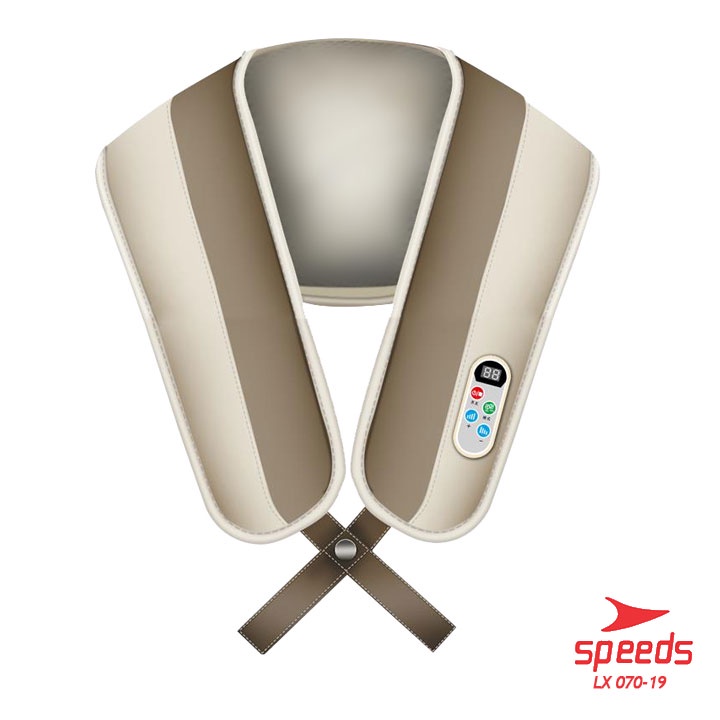 SPEEDS Alat Pijat Kaki Elektrik Bantal Pijat Kaki Alat Kesehatan Portable Foot Massager 070-16--19 COKELAT