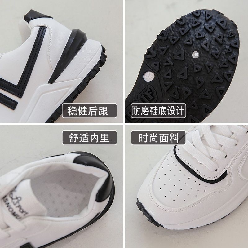 20765 Sepatu Olahraga Wanita Sneakers Putih Import