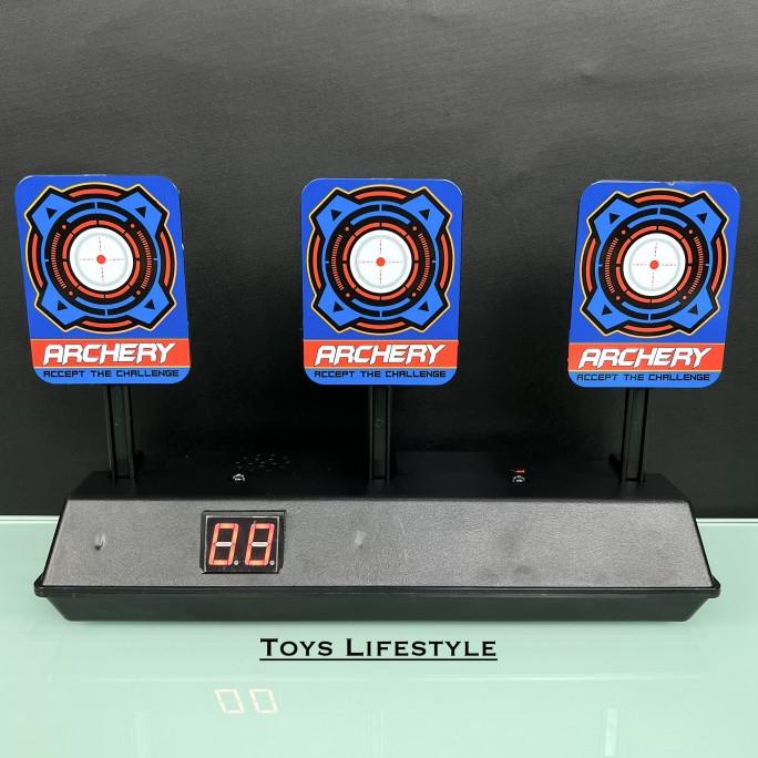 Papan Sasaran Target Shooting Tembak Elektrik Efek Suara Nerf Wgg Bb By Eastern