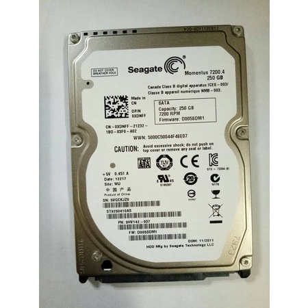 Hardisk Laptop 500GB Second Normal