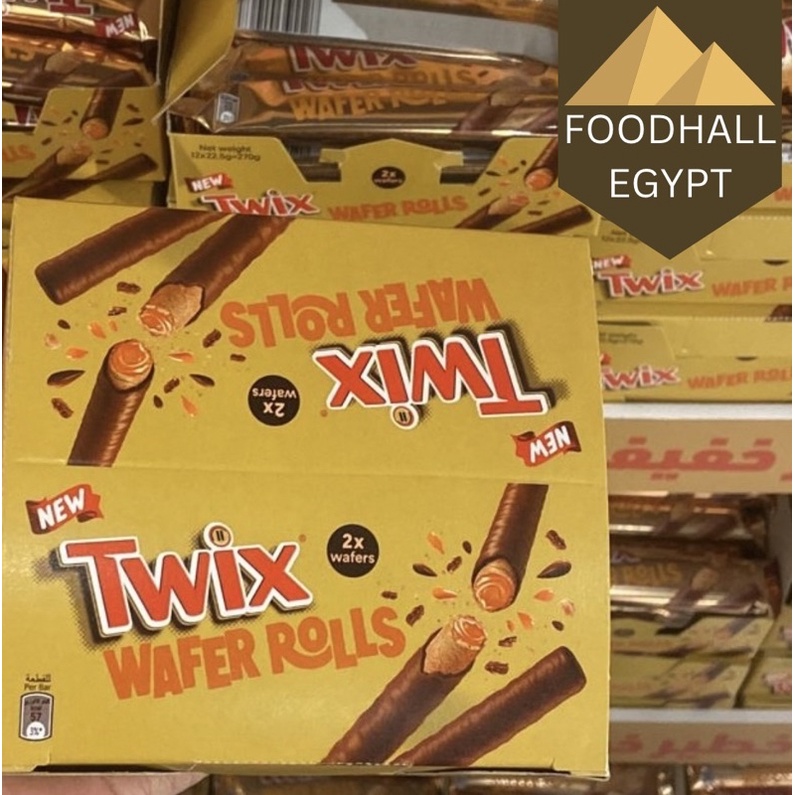 Jual TWIX WAFER ROLLS 1 BOX Shopee Indonesia