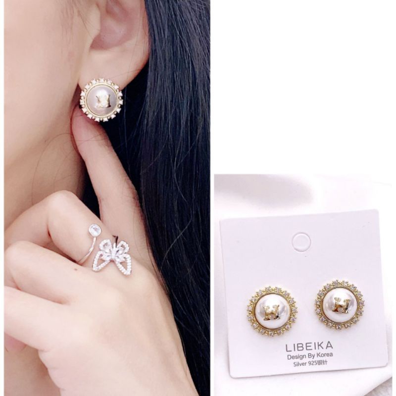 Anting Silver925 perak Premium Quality Anti karat anti alergi Starling silver platgold Ts021