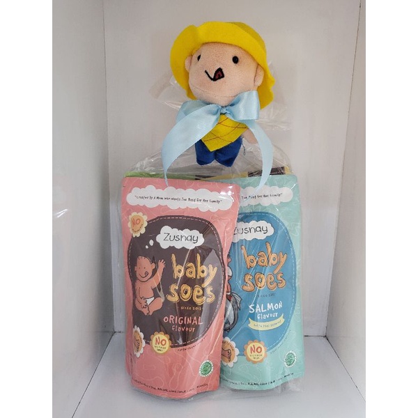 

Paket Zusnay Baby Soes Pouch FREE BONEKA