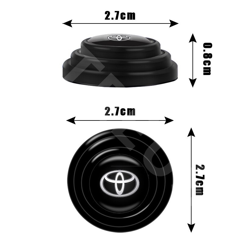 4 / 8 / 12Pcs Stiker Pad Silikon Peredam Suara Anti Shock / Benturan Untuk Pintu Bagasi Mobil