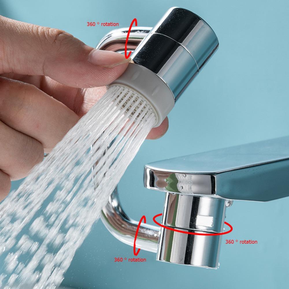 Kran Dapur Nanas Anti Splash1080° Faucet Nozzle Adapter Keran Kamar Mandi