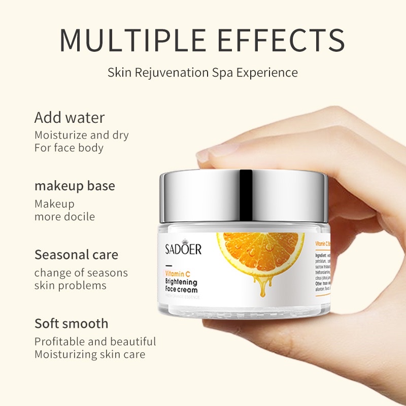 Cream Vitamin C Brightening Pencerah kulit wajah 50g / Day Face Cream