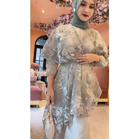 Salwa Dress BAHAN SILK PREMIUM M-XXL  / BAJU DEWASA MURAH TERBARU 2022 / Gamis Kondangan / DRESS KONDANGAN / DRESS PESTA / DRESS TERBARU 2022 / DRESS BROKAT