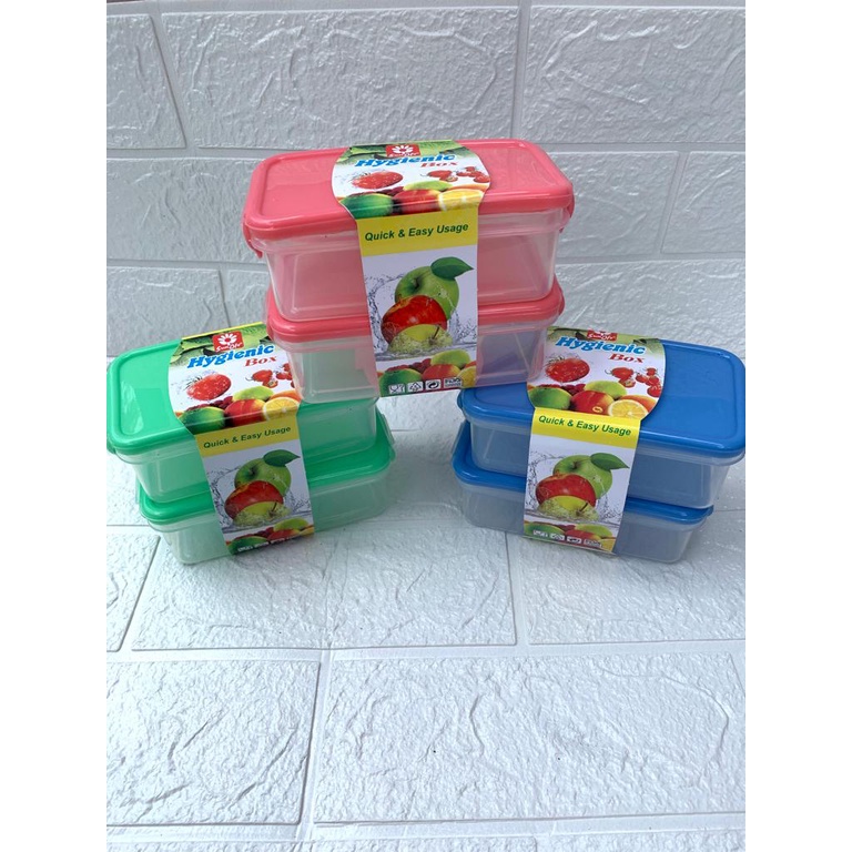 Sunlife Tempat Bumbu Dapur Kotak / Toples Bumbu Dapur Plastik / Tempat Bumbu