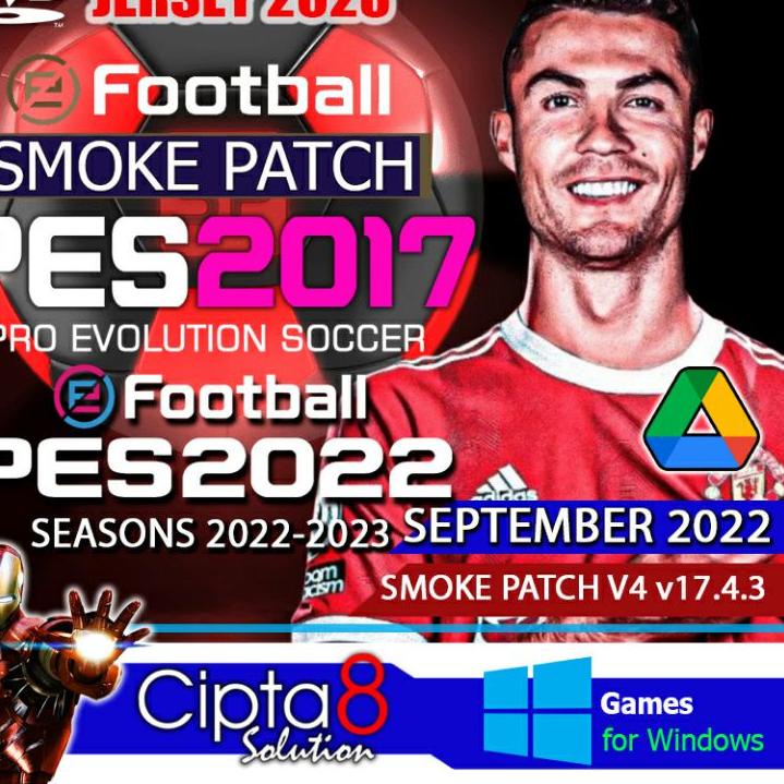 ❀Seller✷➞ PES 2017 + SMOKE PATCH V4 SEASON 2022-2023 PRO EVOLUTION SOCCER 2017 - GAME PC 73 ➞