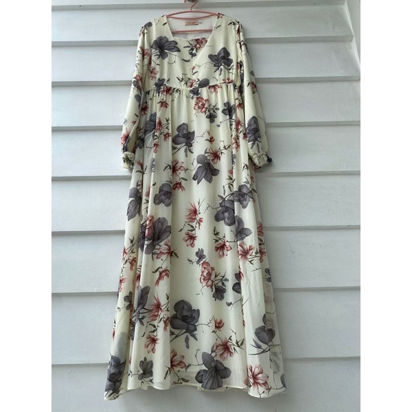 Aiza dress by faaliza syari-original faaliza syari-gamis premium butik-dress faaliza