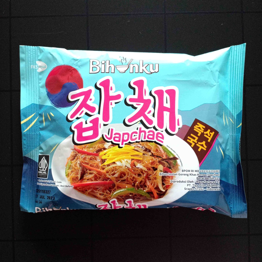 Bihunku Bihun Goreng Kuah Japchae Spicy Kimchi Korea Instan Instant Vermicelli Mi Mie Makanan Soto Ayam Bawang Kari Laksa Asam Pedas