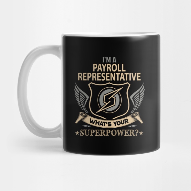 Mug Gelas Payroll Representative Superpower