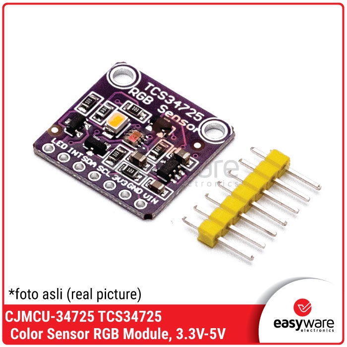 CJMCU-34725 TCS34725 RGB Color Sensor module