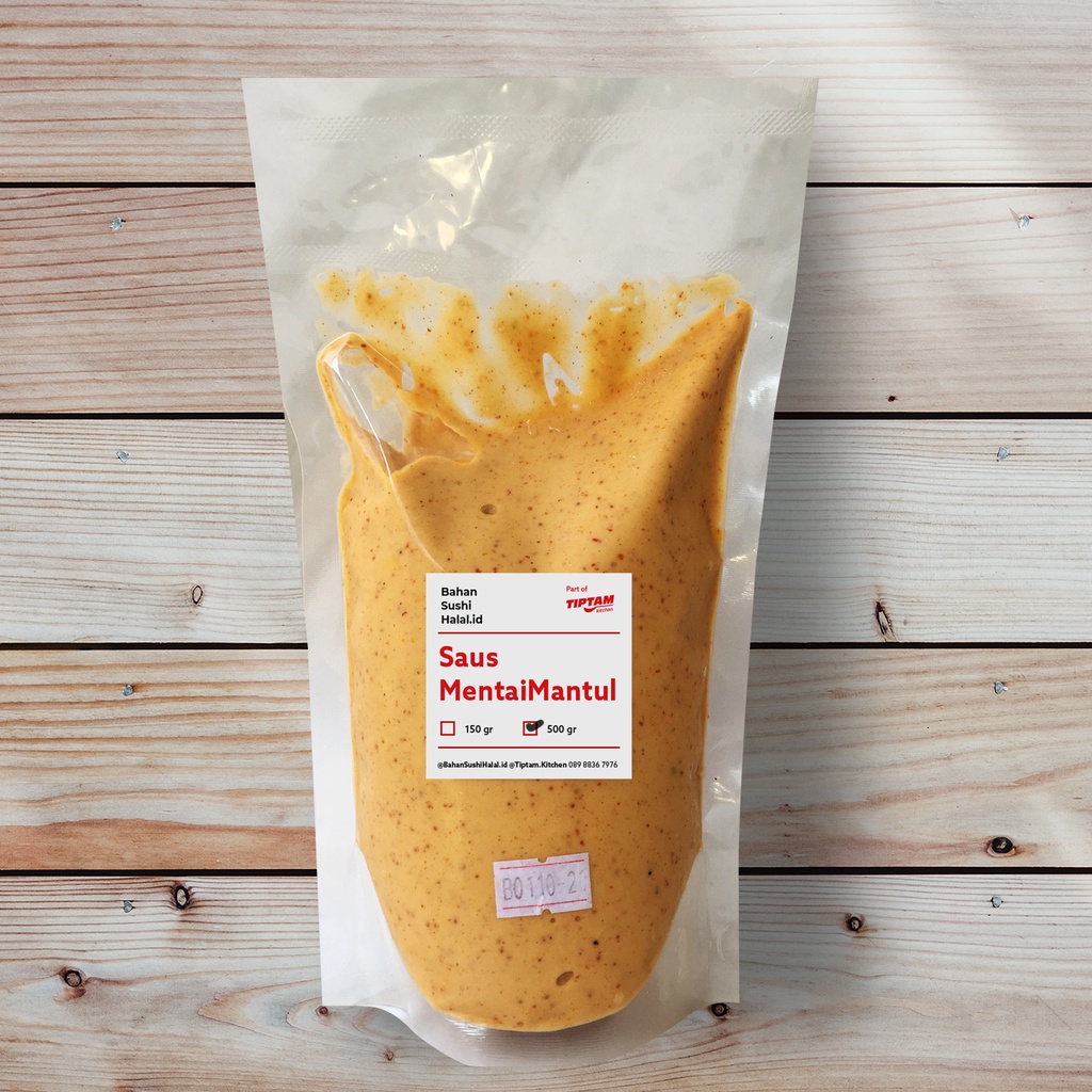 

500 gr SAUS MENTAI MANTUL (sausnya aja) titiptamara BEST mentaimantul