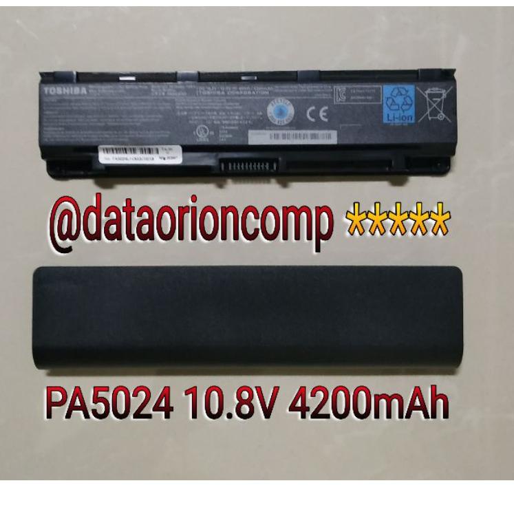Elegant--Original Baterai Battery Toshiba Satellite C800 C800D C840 C875 L800 L805D L840 L845 PA5024