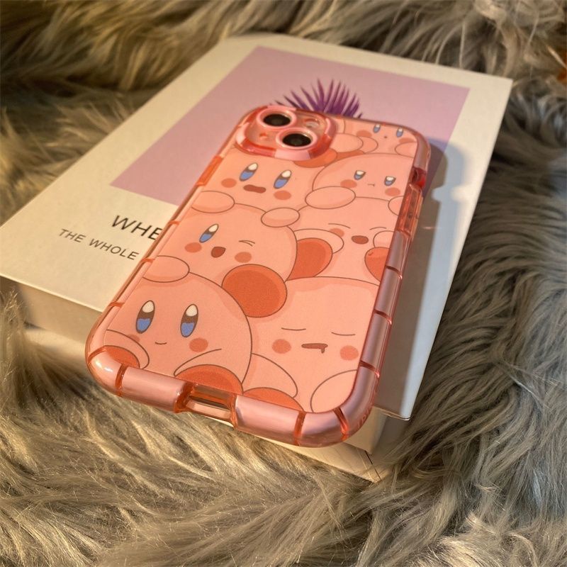 Case Desain Bintang Warna Pink Untuk IPhone 12 13 4 11 Pro Max X Xs Max Xr 7 8 Plus Hnbg