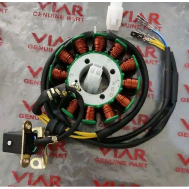 spul/spool/stator comp 12vole DC  93mm for Viar karya 150cc 200cc 300cc dll original motor rodatiga