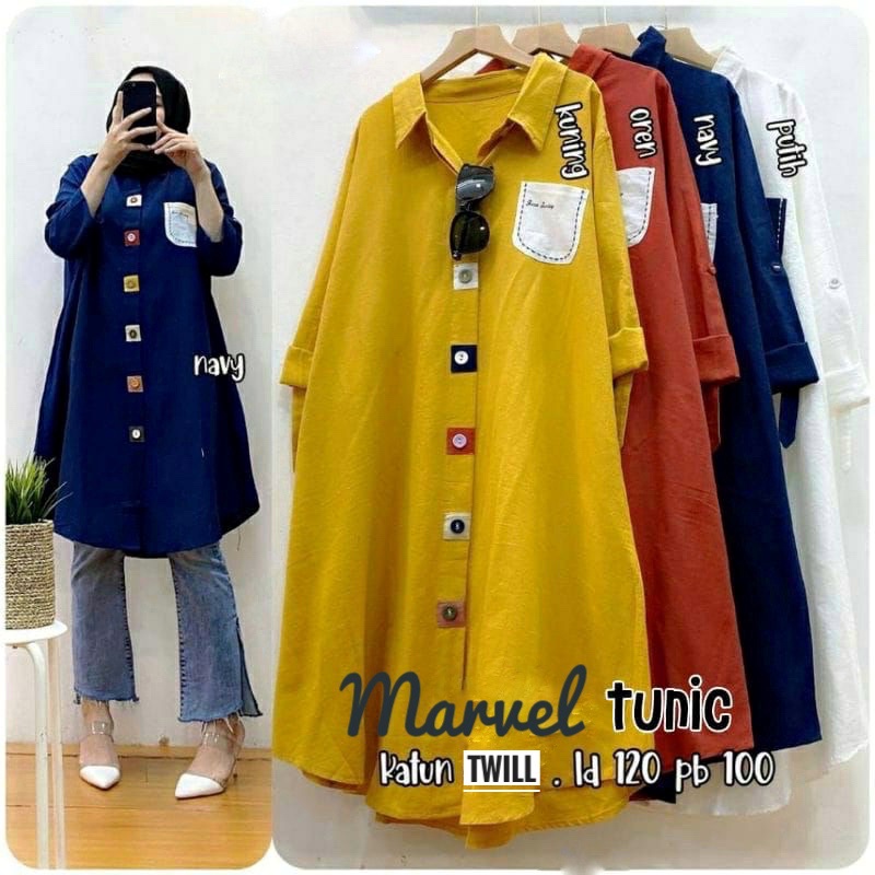 MARVEL TUNIK RAYON TWILL