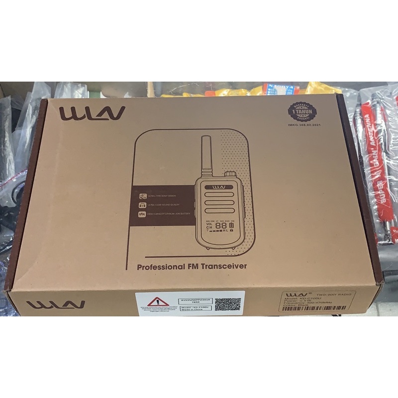 walki Talkie Redell R33 UHF 400-470mhz