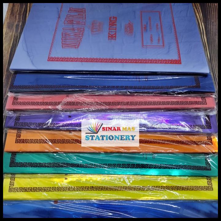 

Plastik Jilid Mika Film 0.7 Mm Mica Warna Folio F4 King Aks Kristal