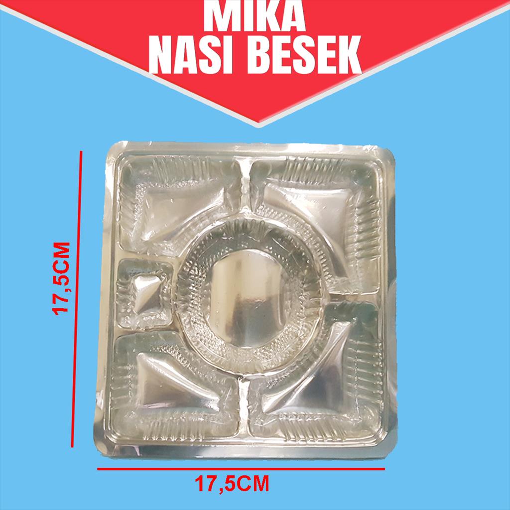 SATUAN Mika Nasi Besek / Mika Plastik Makanan / Mika Nasi