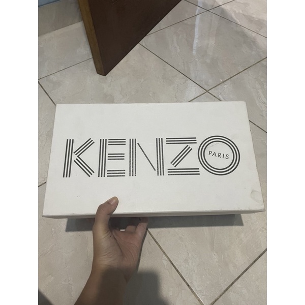 KENZO Mens Low Top Sneakers White