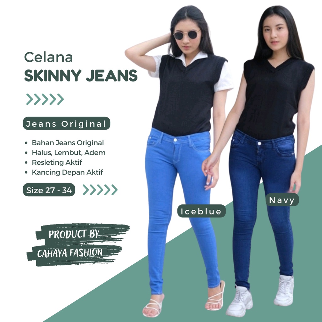 CELANA JEANS WANITA / JEANS PRADA WANITA / CELANA JEANS PENSIL WANITA
