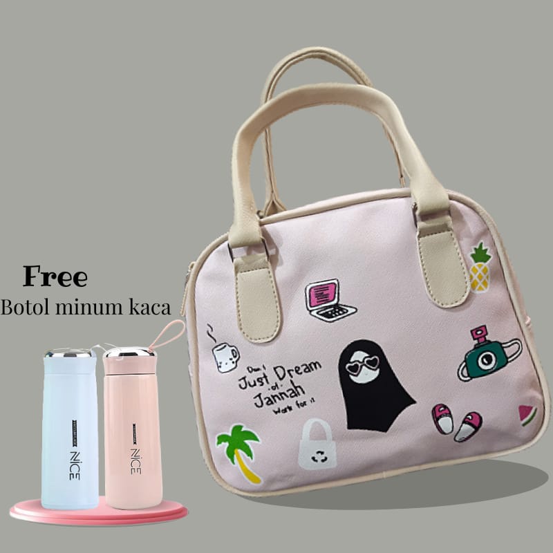 TASMURAH30_REALPICT!! TAS SLEMPANG SAHABAT MUSLIMAH K pop/ TERBARU TAS TENTENG WANITA MUSLIMAH