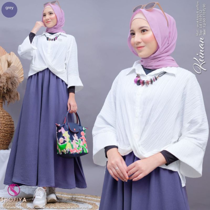 (NEW)SETELAN WANITA OOTD//KEINAN/NAMARI BY SHOFIYA