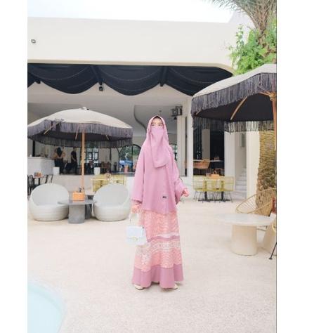 Murah Meriah ELISA SET MUMTAZ HIJAB / GAMIS SYAR'I MURAH / GAMIS MURAH