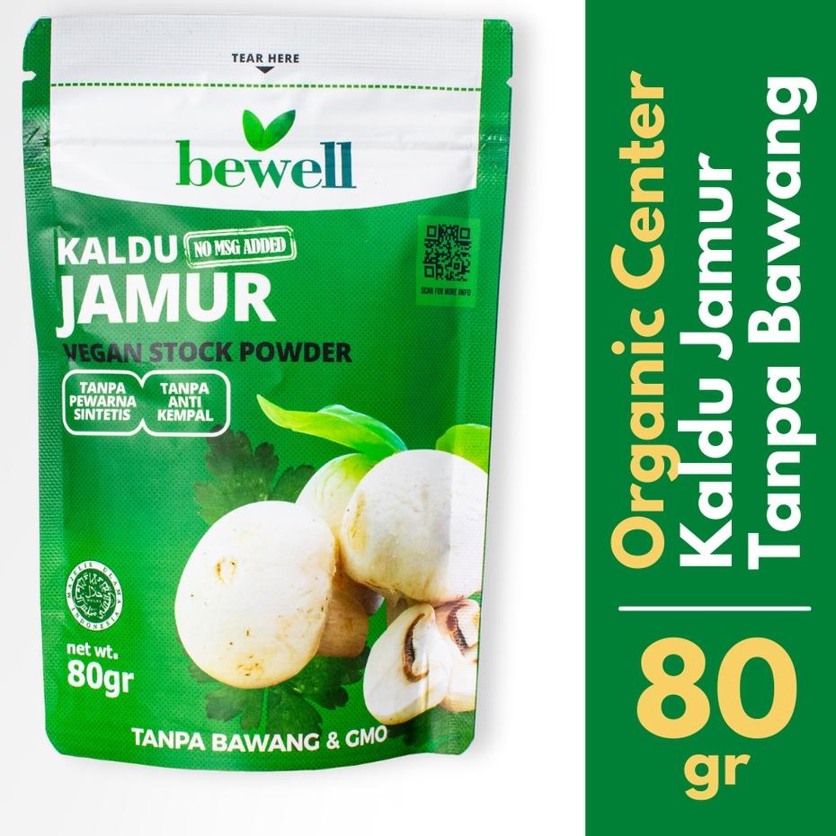 

Serba diskon--Organic Center - Bewell Kaldu Jamur Tanpa Bawang 80gr - Non MSG