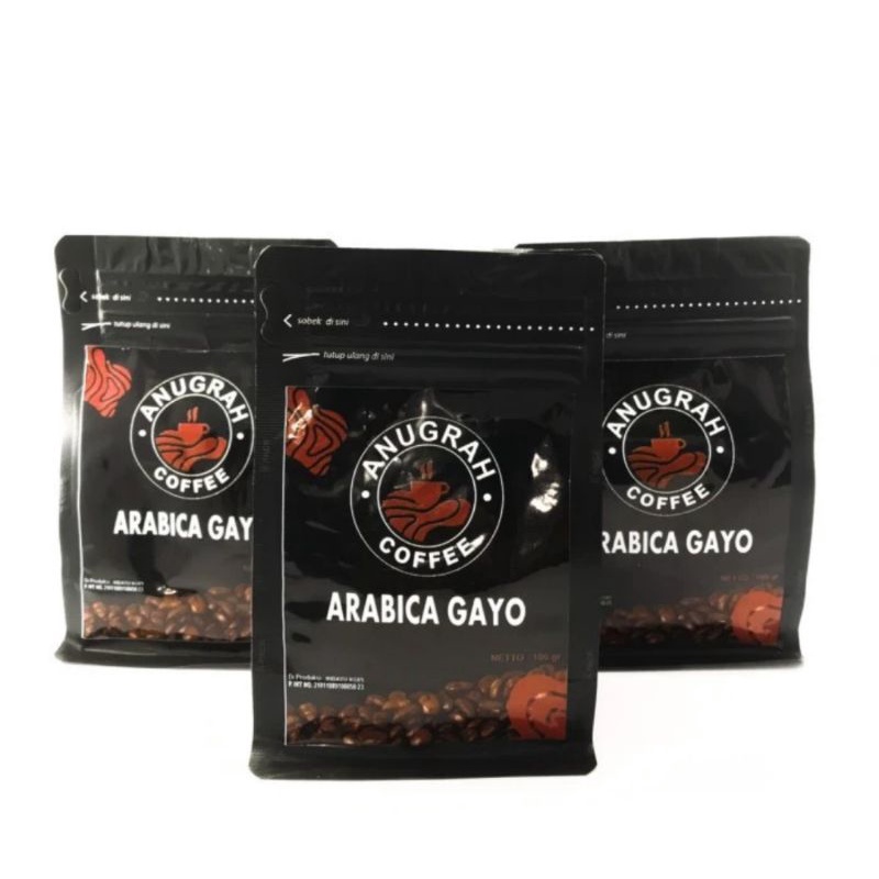 

kopi arabica Gayo Aceh anugrah coffee 100gram