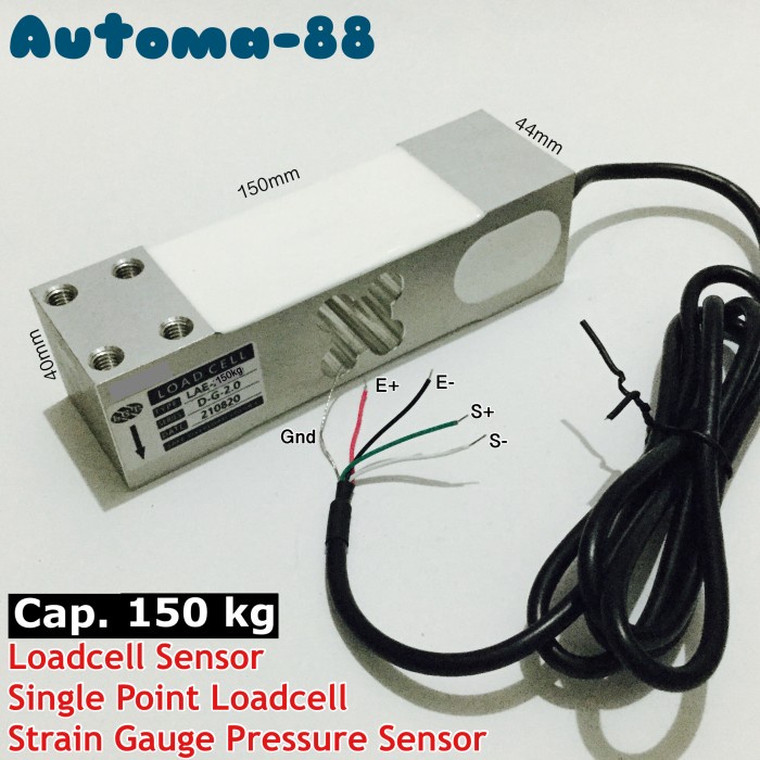 Loadcell 150Kg Load Cell 150 Kg Sensor Timbangan Digital Weighing